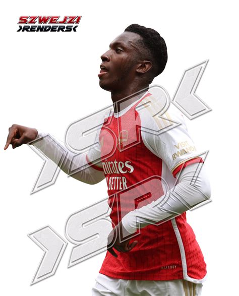 Eddie Nketiah (Arsenal) by szwejzi on DeviantArt