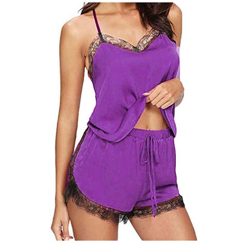 Skpblutn Plus Size Lingerie For Women Bra And Panty Jumpsuit Lace