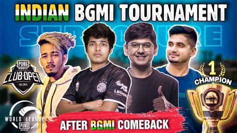 BGMI Official Tournament Announcement YouTube