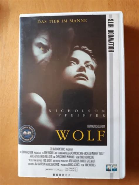 Wolf Vhs Kassette Neuauflage Jack Nicholson Michelle Pfeiffer Eur 3