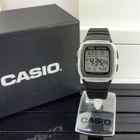 Rel Gio Casio Illuminator Digital Preto W H Avdf Tokaia