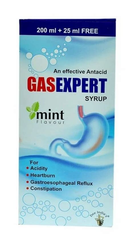 Ml Gas Expert Antacid Syrup Lavanya Health Care Prescription At Rs