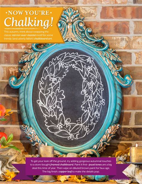 Vintage Blue Ornate Framed Chalkboard | Shop Hobby Lobby | Framed chalkboard, Art craft store ...