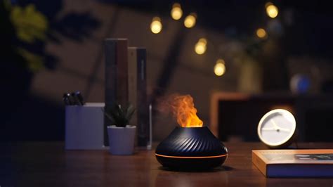 Hot Sate Ml Volcano D Flame Humidifier Aroma Diffsuer