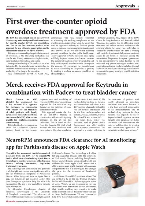 Merck Receives FDA Approval For Keytruda In Combination With Padcev To