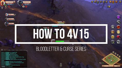 Bloodletter Curse V Open World Pvp Albion Online Youtube