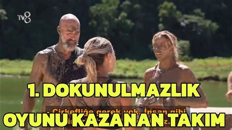 Survivor All Star 1 Dokunulmazlık Oyunu Kazanan Takım YouTube