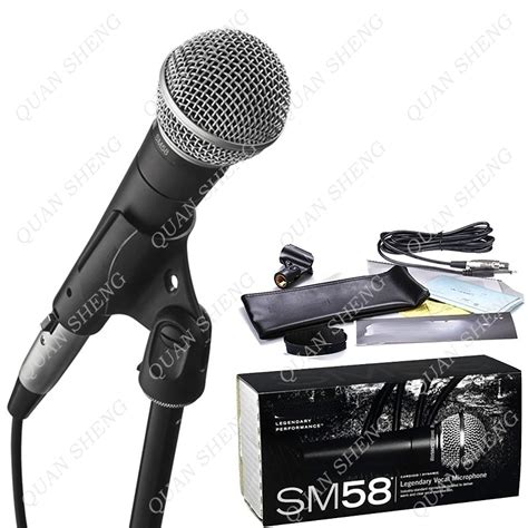 Sm58 Vocal Dynamic Mic Handheld Church Cardioid Wired Mikrofon Stage