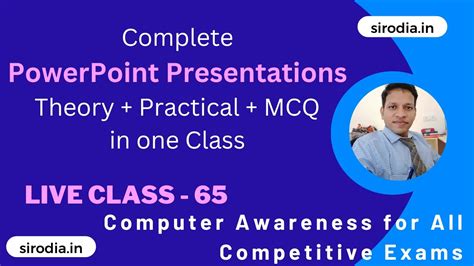 Computer Awareness Class Complete Powerpoint Presentations In One