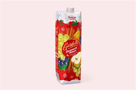 Напиток «Gardelli» «Пряный микс» Груша, виноград и корица, 1 л – купить ...