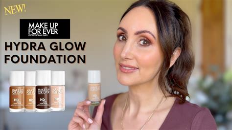 New Makeup Forever Hd Skin Hydra Glow Foundation Day Wear Test