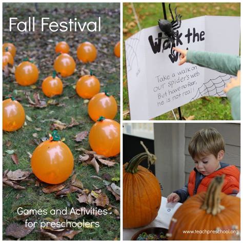 Fall festival games and activities for preschoolers | Fall festival ...