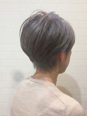 ヘアスタイル, グレイヘア, ショートのヘアスタイル