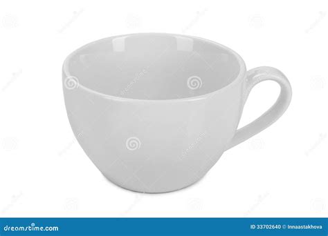 Empty White Cup Stock Photo Image Of Stack Decaf Beverage 33702640