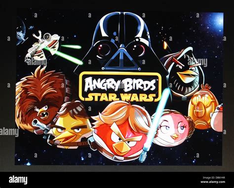 Angry Birds Star Wars game Stock Photo - Alamy