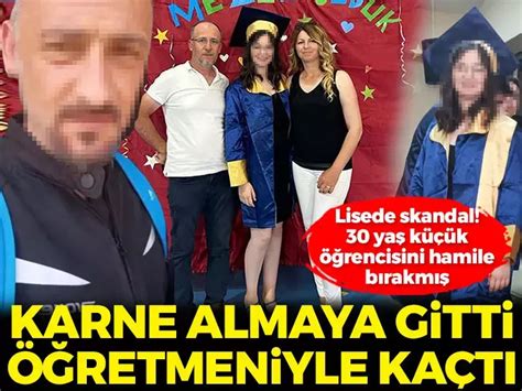 Karne Almaya Gitti 30 Yaş Büyük öğretmeniyle Evlendi Genç Kızın