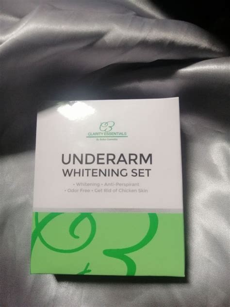 Underarm Whitening Set Toner And Cream Clarity Essentials Beauty