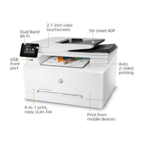 HP LaserJet Pro M281fdw All In One Wireless Color Laser Printer White