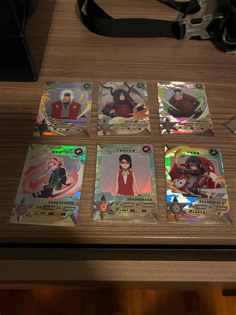 Naruto Kayou Sp Cards Tier Wave T W Sakura Madara Hashirama Itachi