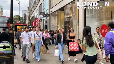 LONDON CITY TOUR Central London Walk Oxford Street 2023 London