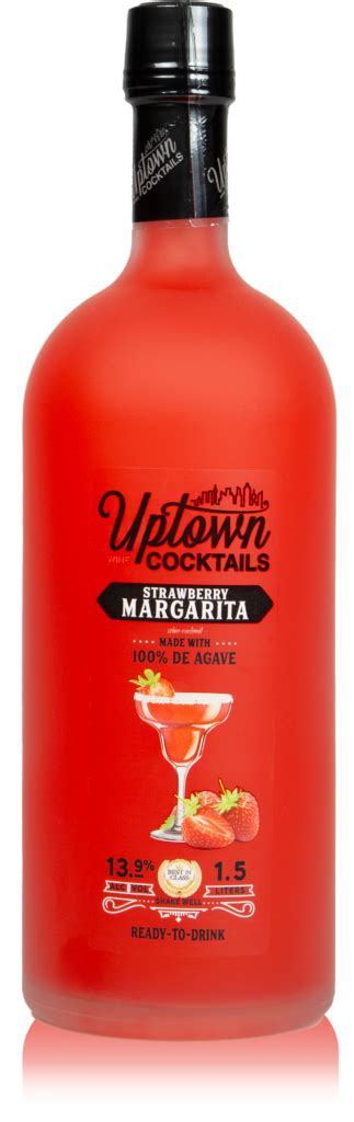 Strawberry Margarita - Uptown Cocktails