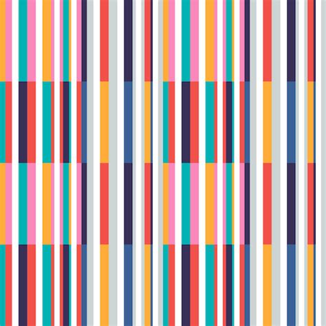 Premium Vector Strip Seamless Pattern Colorful Linear Wallpaper