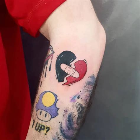 136 Meaningful Broken Heart Tattoos For Grieving With Loss