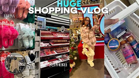 HUGE SHOPPING VLOG Sephora Zara Ulta Beauty And More K F YouTube