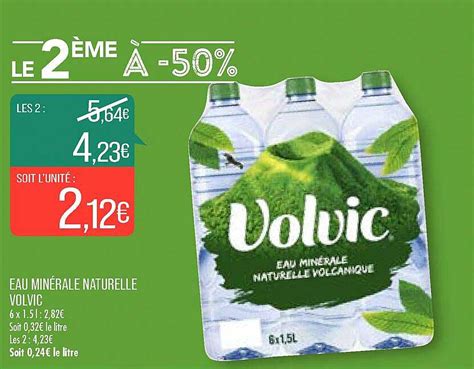 Promo Eau Min Rale Naturelle Volvic Chez Match Icatalogue Fr