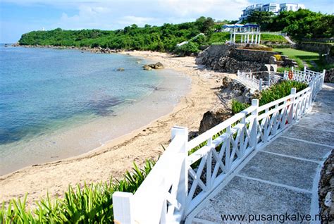 The Beach at THUNDERBIRD RESORT Poro Point ~ Pusang Kalye