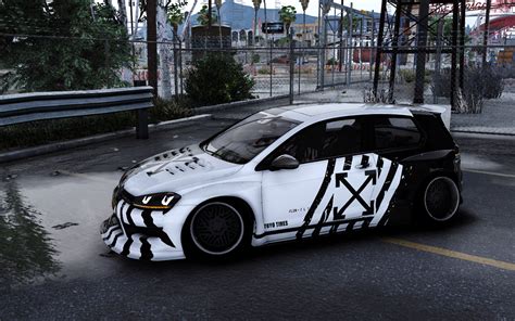 Volkswagen Golf R Livery Gta5