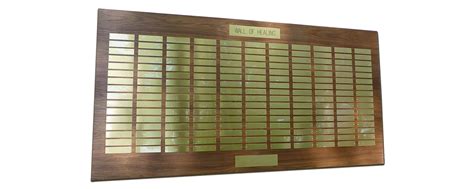 Classic Engraving - Large Custom Perpetual Plaques & Donor / Memorial Walls