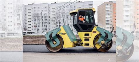 Каток дорожный аренда грунтовый асфальтовый в Москве Услуги Авито