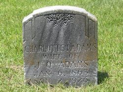 Charlotte Isabella Ledwell Adams M Morial Find A Grave