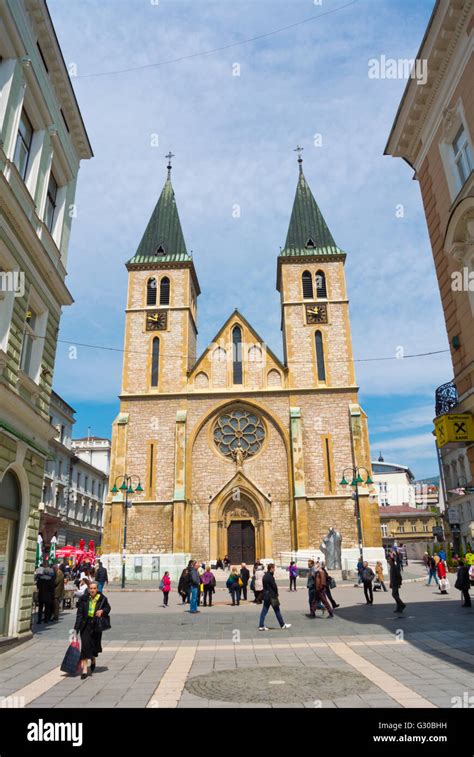 Sarajevo Cathedral Katedrala Srca Isusova Church Of Sacred Heart