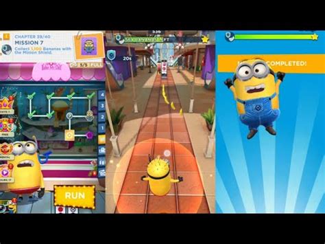 Minion Rush Chapter 39 Mission 7 Collect 1 100 Bananas With The Banana