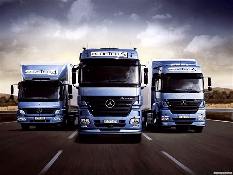 Mercedes Truck Wallpapers Wallpaper Cave