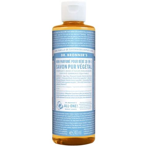 Dr Bronner S Savon Liquide Pure V G Tal En Non Parfum