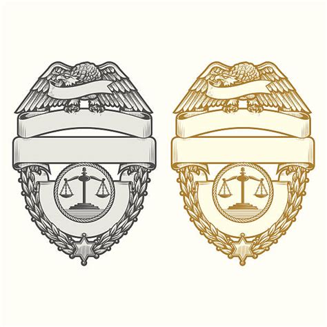 7700 Police Badge Stock Illustrations Royalty Free Vector Graphics