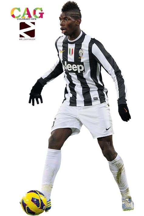 Paul Pogba Football Render Footyrenders