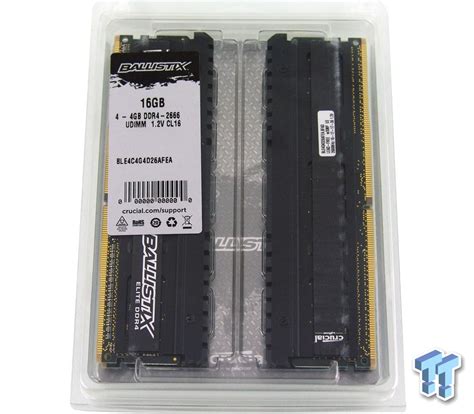 Crucial Ballistix Elite Ddr Gb Quad Channel Memory Kit Review