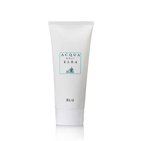 Crema Corpo Donna Blu Acqua Dell Elba Profumeria Curti