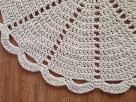 Crochet Doily Rug By Dwmakes On Etsy