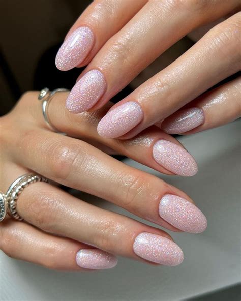 30 Best Early Spring Nails To Try Pink Sparkly Nails Pink Glitter