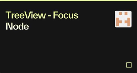 TreeView Focus Node Codesandbox