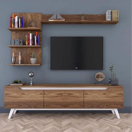 Meja Tv Surface Minimalis Kayu Jati Dan Solid Laci Sobat Furniture