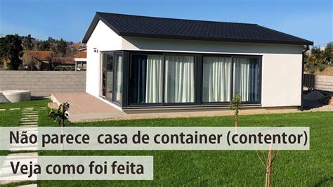 Casa Container M N O Parece Uma Casa Container Contentor Youtube