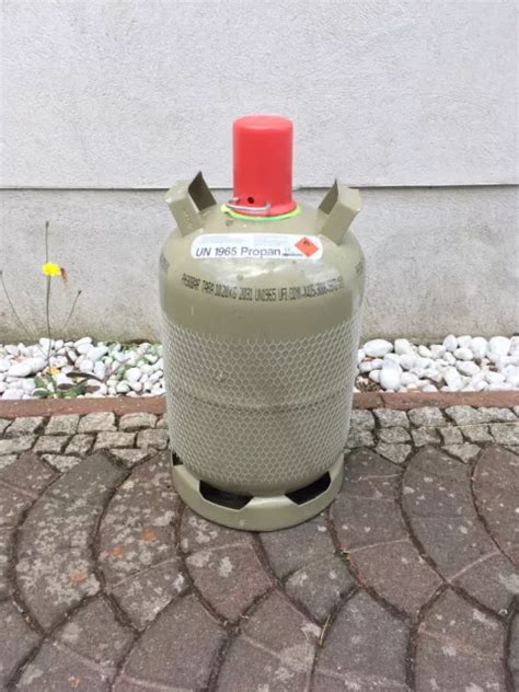 VOLL 11 KG Gasflasche Camping Gasgrill Caravan Propangasflasche Tüv