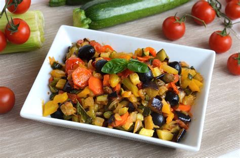 Caponata Di Verdure Ricetta Caponata Di Verdure Di Misya