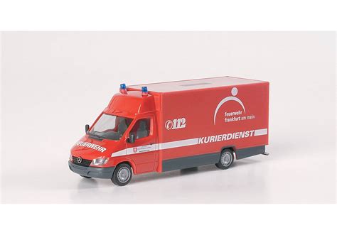 Herpa Mercedes Benz Sprinter facelift Kögel FW Frankfurt 045872